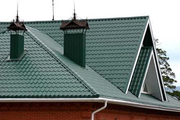 Крыша Зеленый Мох Фото